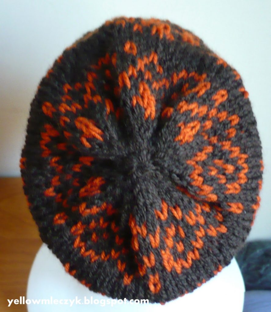 stranded knitting hat