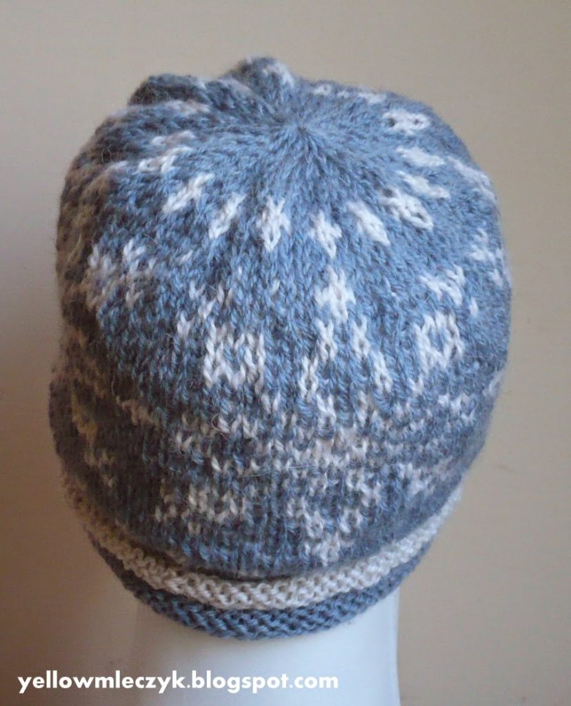 stranded knitting hat